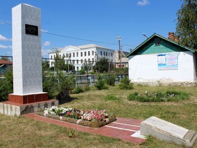 Могила красного командира Е.Н. Арсенова