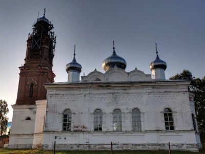 Церковь Покрова Пресвятой Богородицы, 1879-1895 гг., архитектор В.О.Грудзин