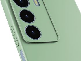 Клип-кейс Krutoff Silicone Case для realme C71 Green