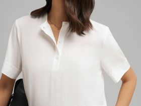 Легкая блузка на пуговицах