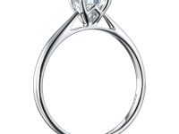 Помолвочное кольцо из белого золота э4712кц05210201_white