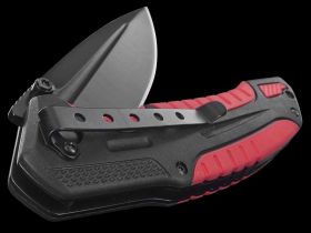 Складной нож Boker Plus Savior 1, сталь Sandvik 12С27, рукоять термопластик FRP, чёрно-красный