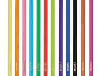 Набор карандашей цветные пластиковые Гамма "Мультики", 12 цв., заточен., ПВХ, европодвес