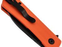 Складной нож Kizer Yorkie, сталь Nitro-V, рукоять G10, оранжевый