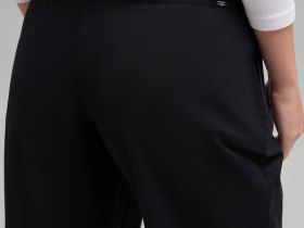 Брюки прямого кроя из твила