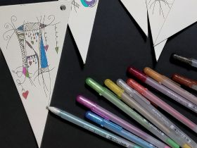 Ручка гелевая GELLY ROLL "Metallic", разные цвета