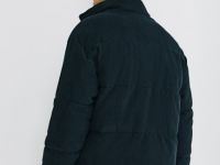 Утеплённая куртка из вельвета, Синий