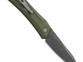 Автоматический нож Pro-Tech Oligarch, сталь MagnaCut, рукоять алюминий, зеленый