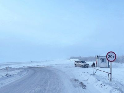 На автозимниках «Борогон» и «Амга» в Якутии увеличена грузоподъемность