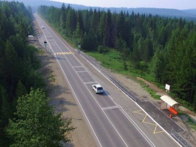 Шумовая разметка на трассе «Лена»: Новые технологии для безопасности дорожного движения