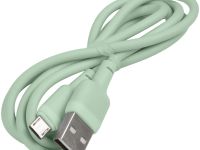 Touch USB to microUSB 1m 3A Green