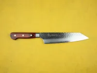 Нож кухонный Шеф-Kengata 190 мм, Sakai Takayuki, сталь VG-10, Damascus 33 слоя, рукоять дерево