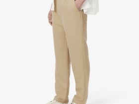 Мужские спортивные брюки Lacoste из смеси льна и вискозы