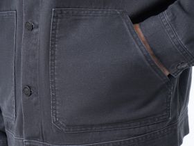 Куртка-рубашка из твила, Серый