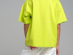 Фуфайка трикотажная для девочек (футболка)