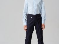 Сорочка текстильная для мальчиков (slim fit)