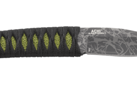 Нож с фиксированным клинком CRKT Achi, сталь 8Cr13MoV, рукоять паракорд