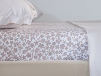 Простыня Капучино (цветы)