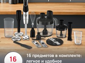 Погружной блендер Moulinex InfinyForce Pro DD95MD10