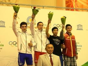 Мас-рестлинг на Играх нацелен на перспективу. Фото.