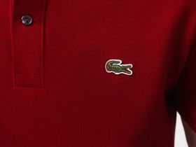 Мужское поло Lacoste L.12.12 приталенного кроя