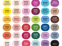 Набор маркеров спиртовых Малевичъ "GrafArt Brush" Базовый 36 цветов