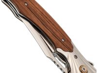 Складной нож Витязь B5292D, сталь Дамаск, рукоять древесина