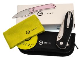 Складной нож CIVIVI Faeger, сталь 14C28N, рукоять G10, черный