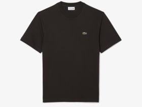 Мужская хлопковая футболка Lacoste с коротким рукавом