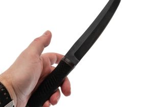 Армейский нож Кабан-1, сталь 65Г, резина