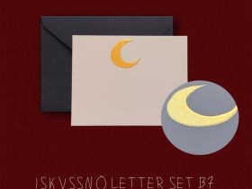 Набор для письма ISKVSSNO Cresent (полумесяц) B7