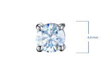 Подвеска из белого золота э4712пд06165700