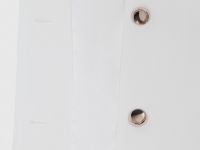 Однобортный укороченный жакет, Белый