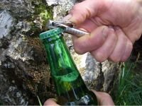 Брелок - инструмент Eskaper, Lion Steel, Нержавеющая сталь, (стеклобой, открывалка, куботан), L/ES-1