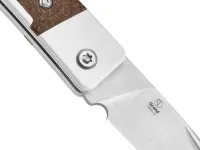 Нож Kizer Little Grand, сталь Nitro-V, рукоять алюминий/дерево