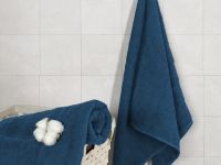 Полотенце махровое Олимп, синее