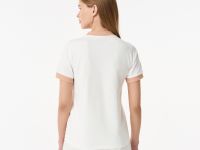 Женская Футболка Lacoste из хлопка