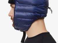 Пуховая шапка-ушанка BASK