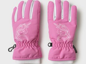 Перчатки текстильные для девочек