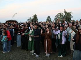 Встреча солнца на Ысыахе Туймаады в Якутске: как это было