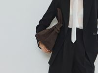 Классические шорты со складками, Черный