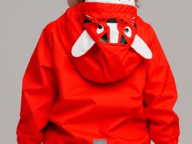 Куртка детская текстильная с полиуретановым покрытием для мальчиков (ветровка)