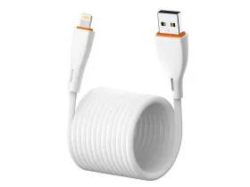 Кабель Eofe USB/Lightning 2.4A 100см (белый) (AL21)
