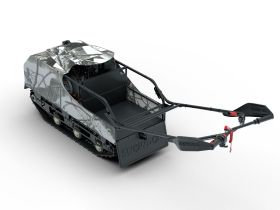 Мотобуксировщик BALTMOTORS Snowdog Z460 Utility 2021 (реверс)