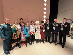 Якутский школьник принял участие в церемонии старта Года единства народов России