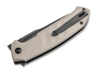 Складной нож Boker Barchan, сталь 440B, рукоять G10, бежевый