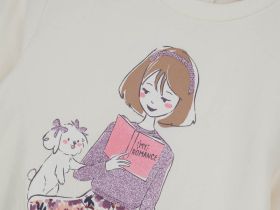 Лонгслив для маленькой девочки