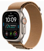 Смарт-часы Apple Watch Ultra 4 49mm Natural Titanium Case with Desert Alpine Loop (S)