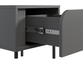 Тумба прикроватная Блест 40x40 Графитовый