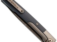 Складной нож Nimo Attendant, сталь дамаск, рукоять G10, синий